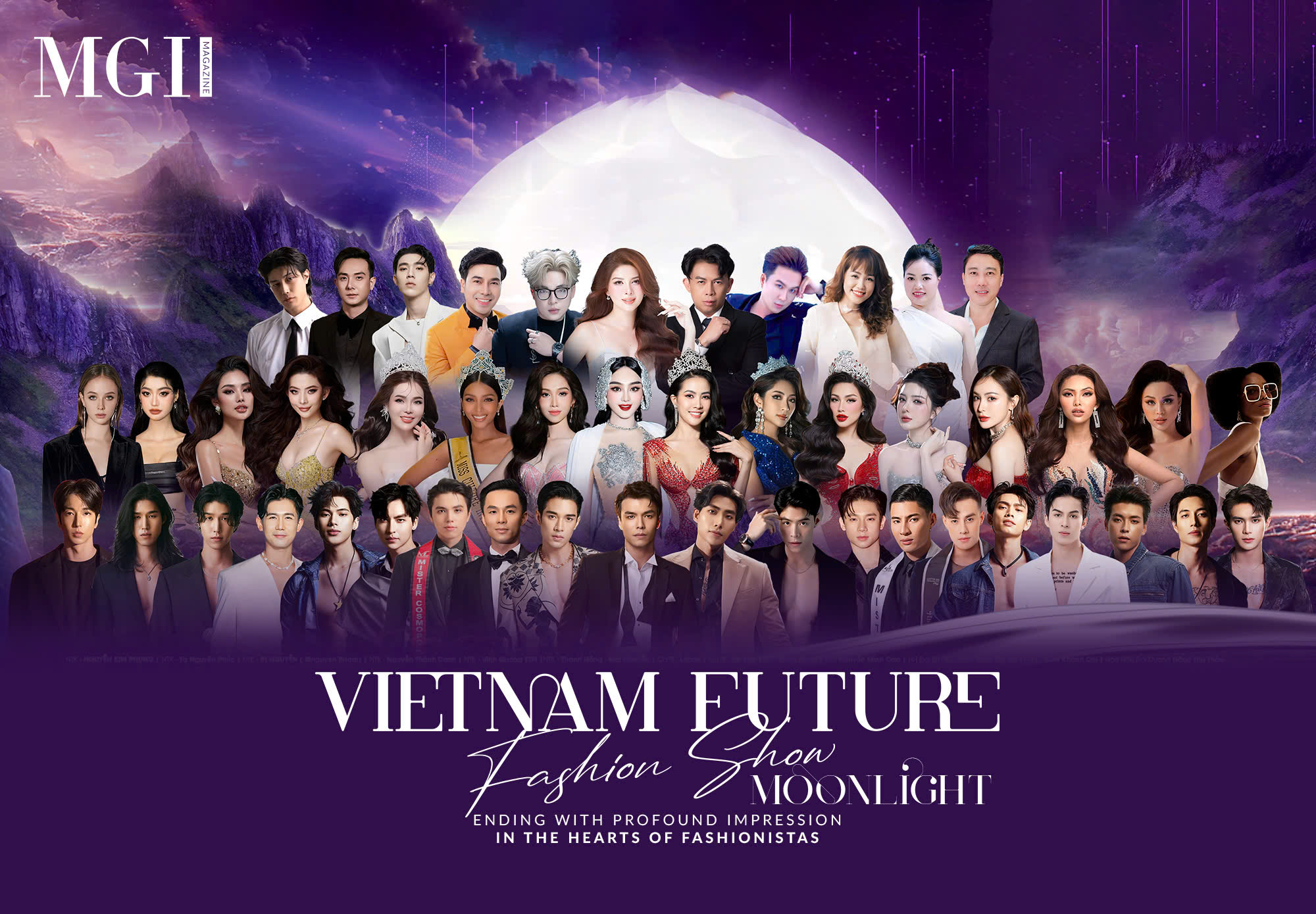 VietNam Future Fashion Show – MoonLight emd with profound impression in the hearts of fashionistas